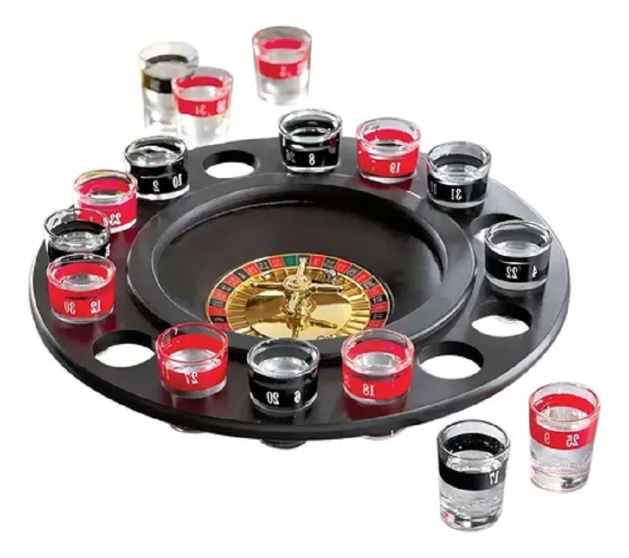 Miniatura 6 de Ruleta shots Con Copas Juego